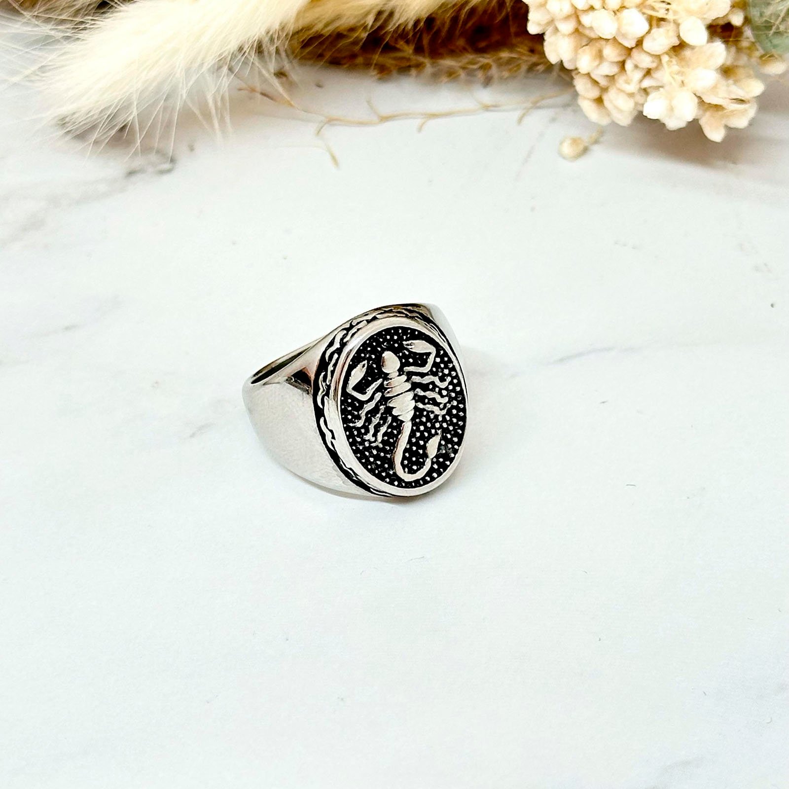 CBA470 SCORPION Chevalière Scorpion – Image 1