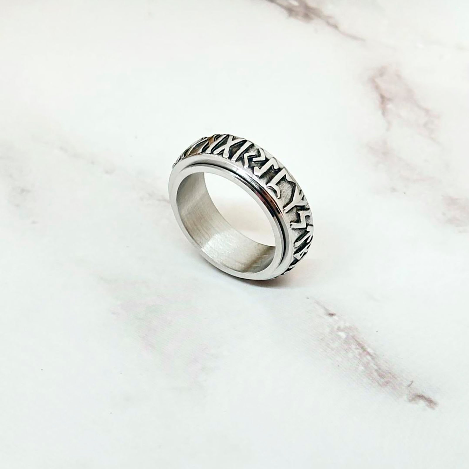 CBA726 TOURNANTE ANTISTRESS(1) Bague Tournante Antistress Grec – Image 1