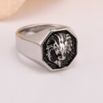 Chevalière Tete de Lion