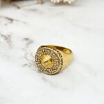 Chevalière Lion Strass – Image 2