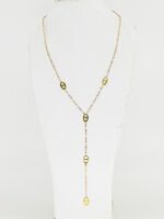 Collier pendentif en Y en perles – Image 3