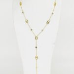 Collier pendentif en Y Strass