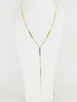 Collier pendentif en Y