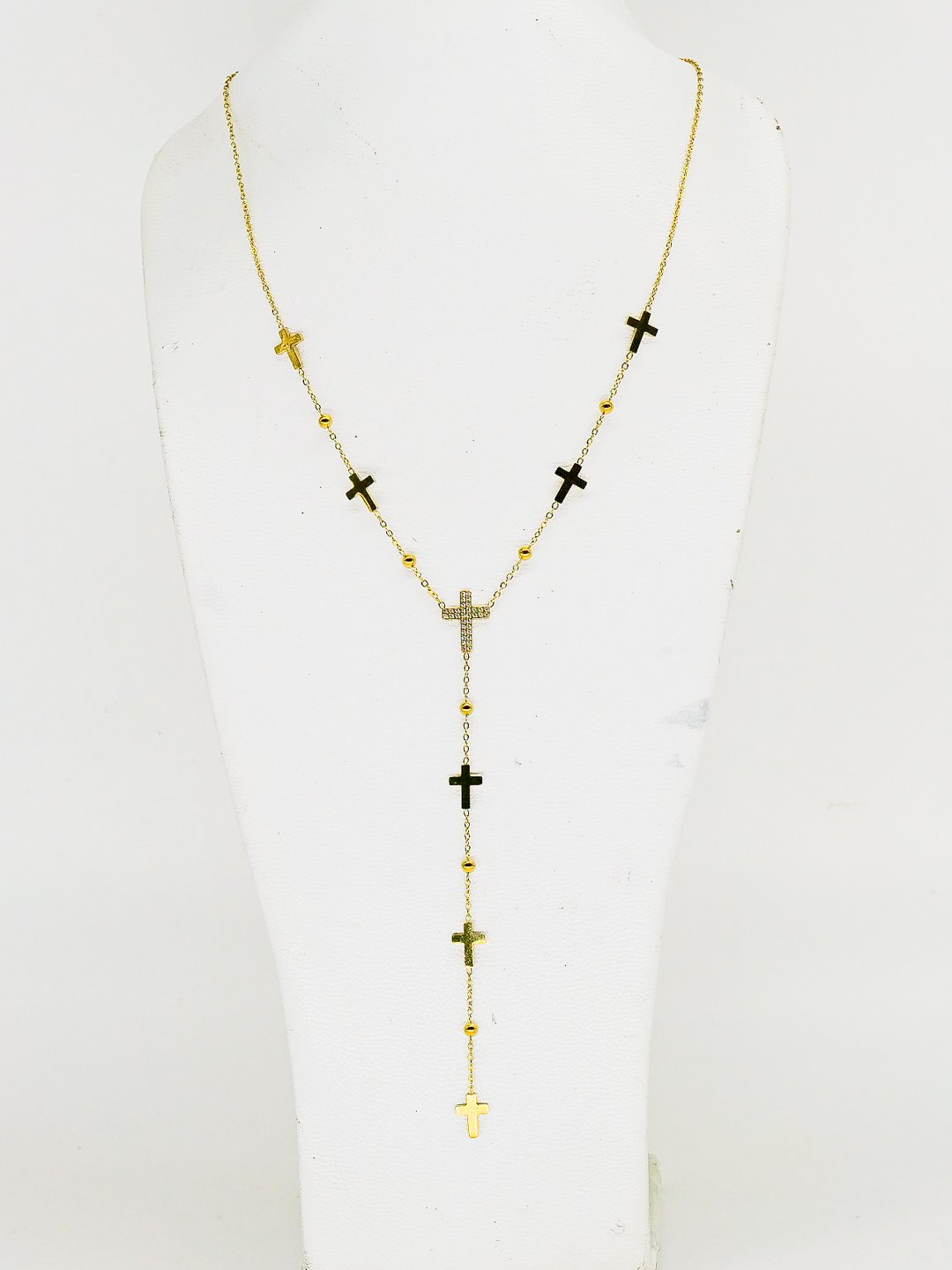 01006146 Collier Pendentif Croix en Y – Image 1