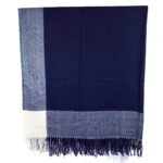 Écharpe à Carreaux Navy Joe Green – Image 2