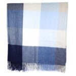 Écharpe à Carreaux Joe Green Blue – Image 2