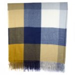 Écharpe à Carreaux Joe Green et Jaune – Image 2