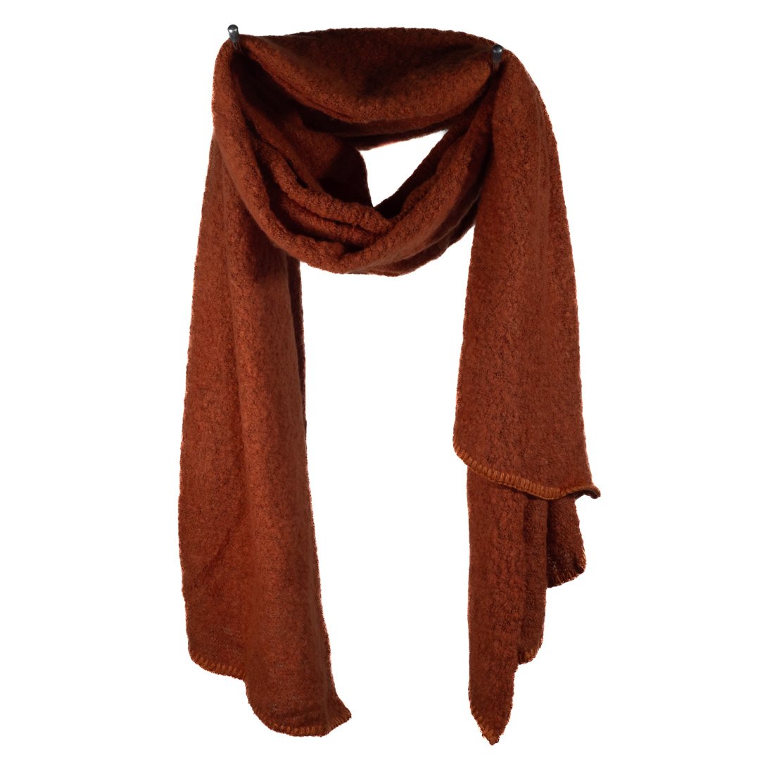 _-42 Grand Écharpe Orange – Image 1