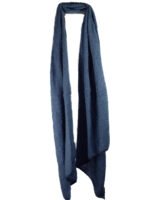 Grand Écharpe Blue Demin – Image 2