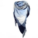 Écharpe à Carreaux Joe Green Blue