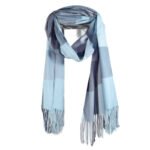 Écharpe à rectangulaire Blue Ciel