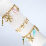 Bracelets Charms Etoile Couquillage
