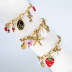 Bracelets Charms Croix Couquillage