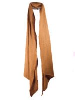 Grand Écharpe kaki Marron – Image 2