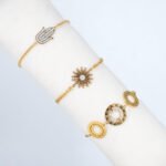 Bracelets hamsa Acier Inoxydable