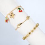 Bracelets Etoile De Mer Feuille