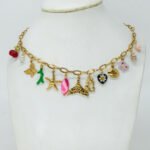 Collier Charms Mer