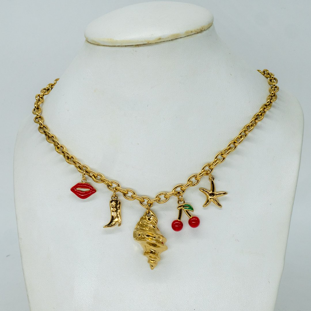 ICH0-13 Collier Charms Couquillages – Image 1