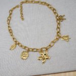 Collier Charms fleure Papillon – Image 2