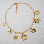 Collier Charms Fleur Solei – Image 2