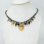 Colliers Charms Bleu Marine