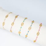 Bracelets Perles Résine CD 2