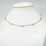 Colliers Crystal Fleurs