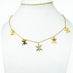 Collier Chaîne Kabyle Etoile Lune