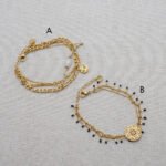 Bracelets Mulrti-Rangs Chaînes et Perles Résine – Image 2