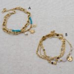 Bracelets Mulrti-Rangs Solei et Pierre Qwartz Rose – Image 2
