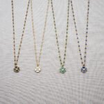 Colliers Résine Fleurs