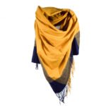 Écharpe à Carreaux Yellow Yellow