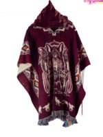 Poncho en Capteur de Rêve et Tête Loup – Image 3