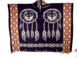 Poncho en Motif Loup Attrape Rêve – Image 2