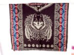 Poncho en Motif Loup Attrape Rêve – Image 2