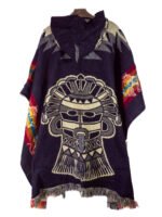 Poncho Alpaga en motif Andes – Image 3