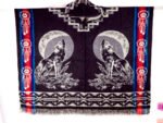 Poncho en motif Loup Plein Lune – Image 2