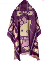 Poncho en Motif Anime Hello Kitty – Image 3
