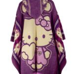 Poncho en Motif Anime Hello Kitty