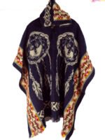 Poncho en Motif Loup Attrape Rêve
